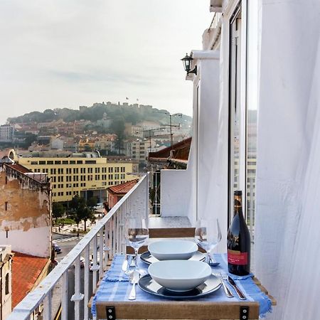 Amazing Downtown Apt With Small Balcony With View Over The Castle Lisboa Exterior foto
